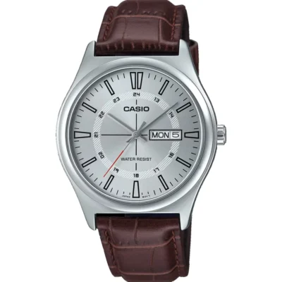 Casio MTP-V006L-7C Men Leather Band Watch