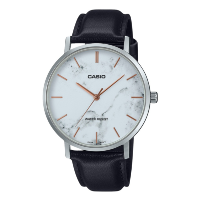 Casio MTP-VT01LM-7A Men Leather Band Watch