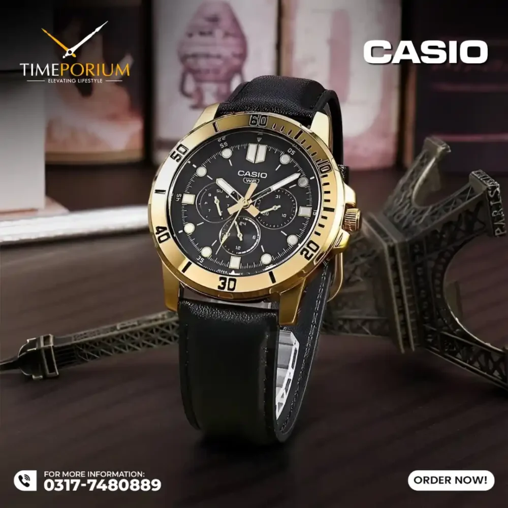 Casio MTP-VD300GL-1E Men Multi-Hands Watch