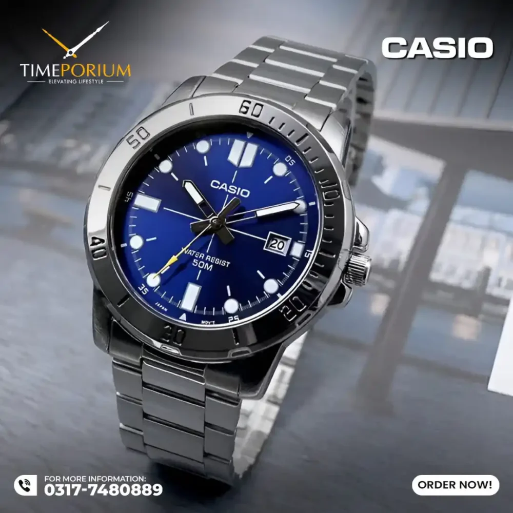 Casio MTP-VD01D-2E Men Analog Watch