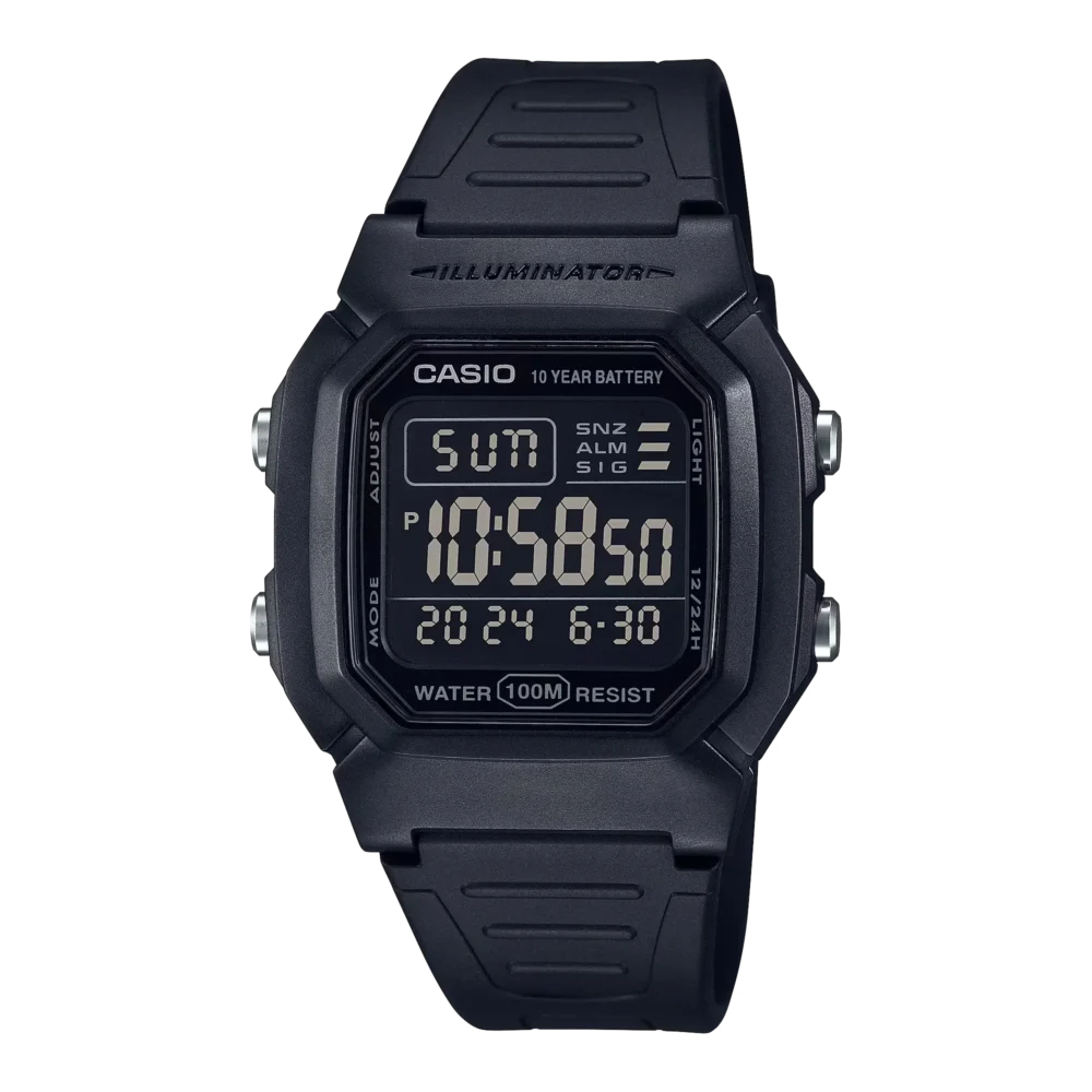 Casio W-800H-1B Men Digital Watch