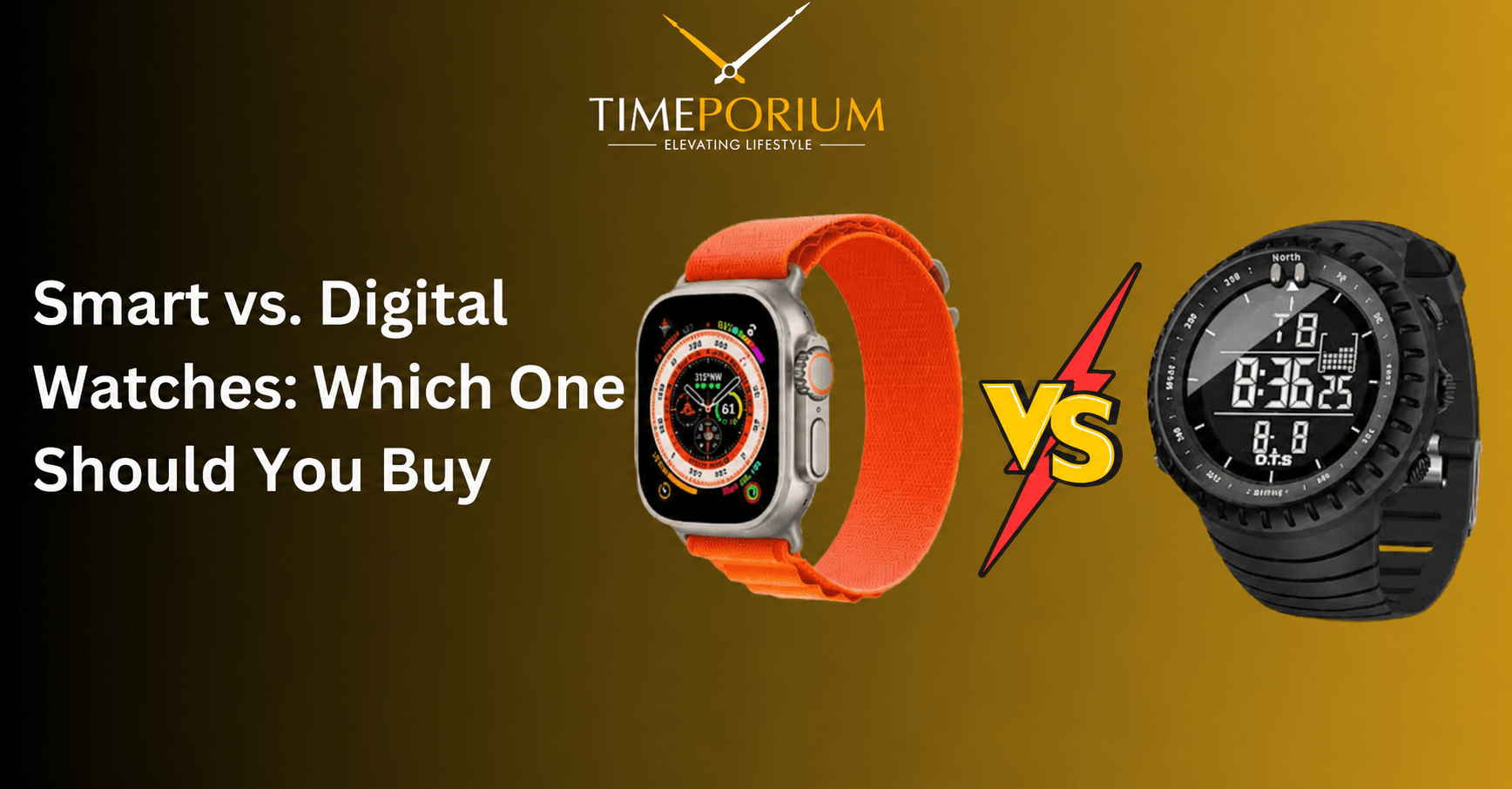 Smart vs Digital Watches