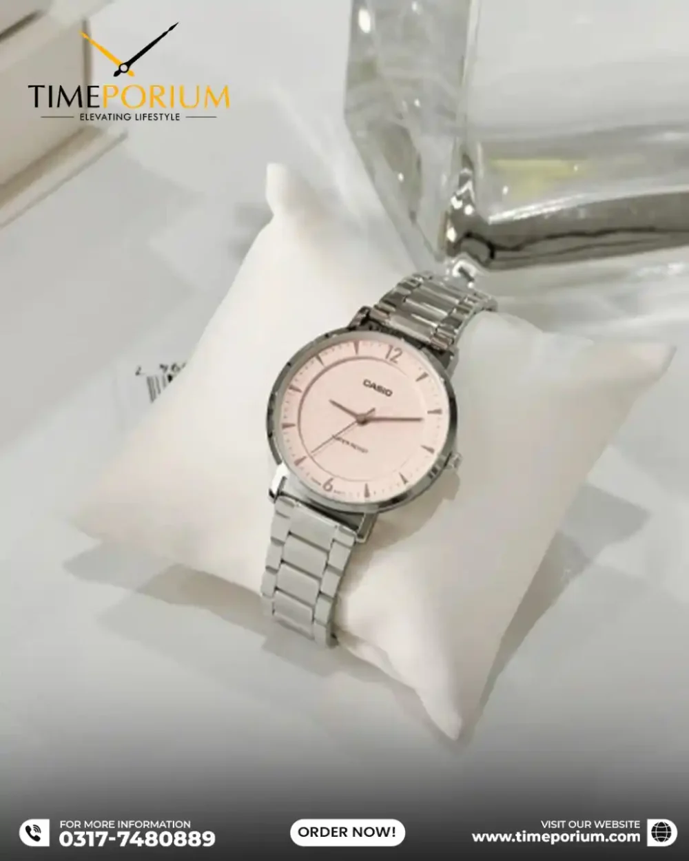 Casio LTP-VT04D-4A Women Watch