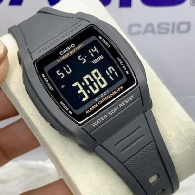 Casio W-201-1B Men Digital Watch