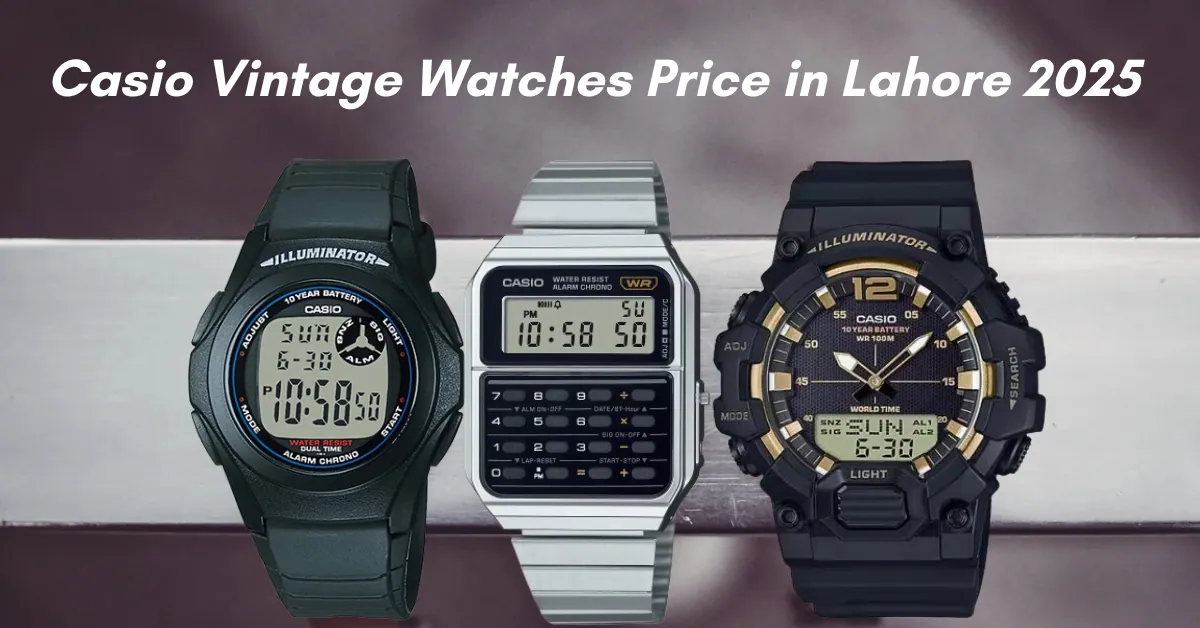Casio Vintage Watches Price in Lahore 2025 