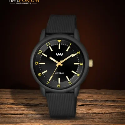 Q&Q VR52J015Y Waterproof Silicon Watch