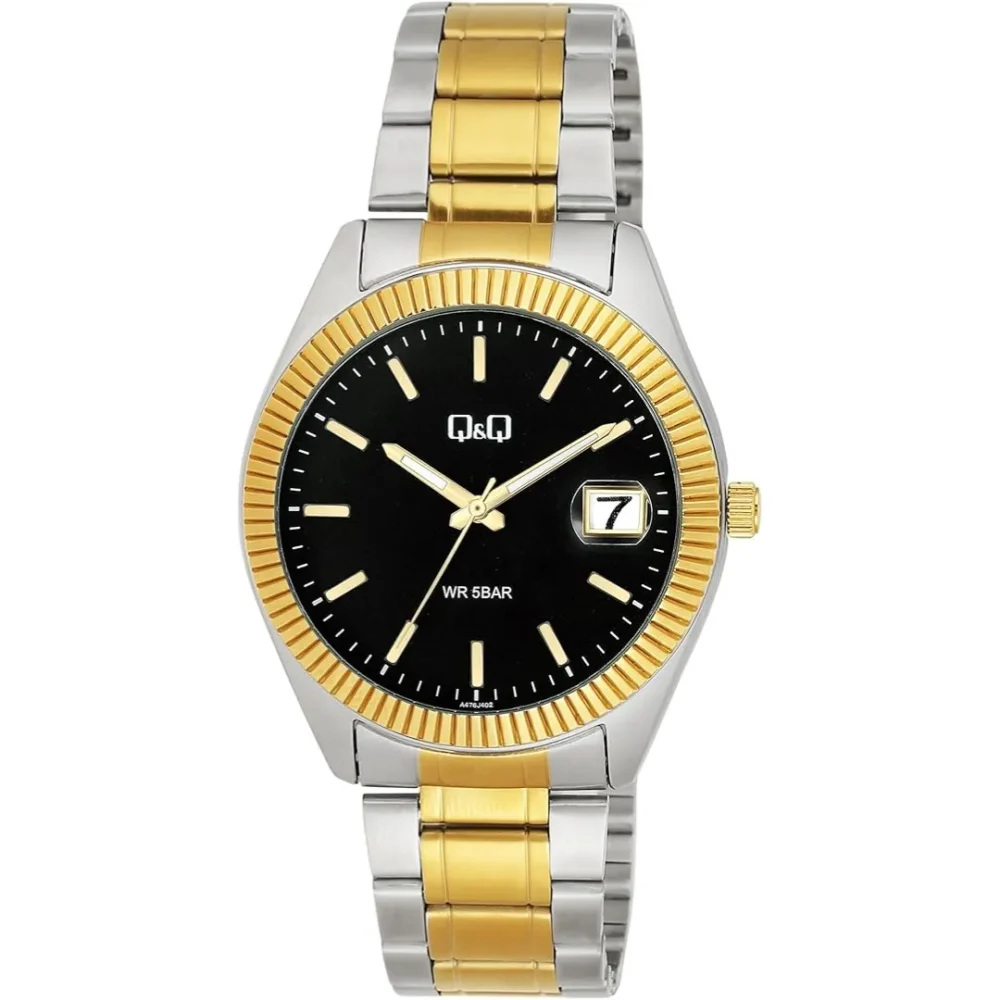 Q&Q A476J402Y Rolex-Date Men's Watch