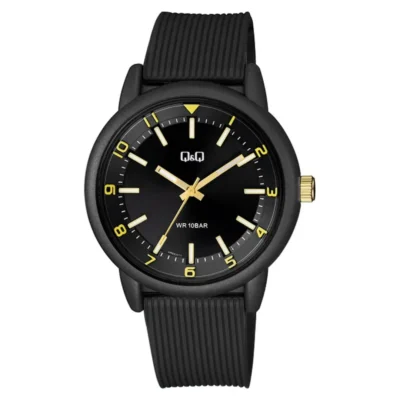 Q&Q VR52J015Y Waterproof Silicon Watch