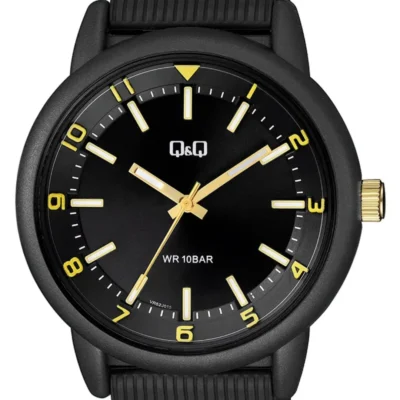 Q&Q VR52J015Y Waterproof Silicon Watch