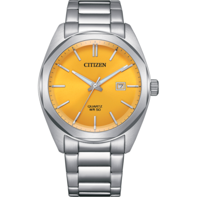 Citizen BI5110-54Z – Men’s Quartz Watch – Salmon Dial – Stainless Steel