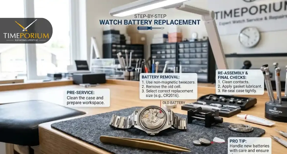 Find Watch Battery Replacement Near Me Fast and Easy Today