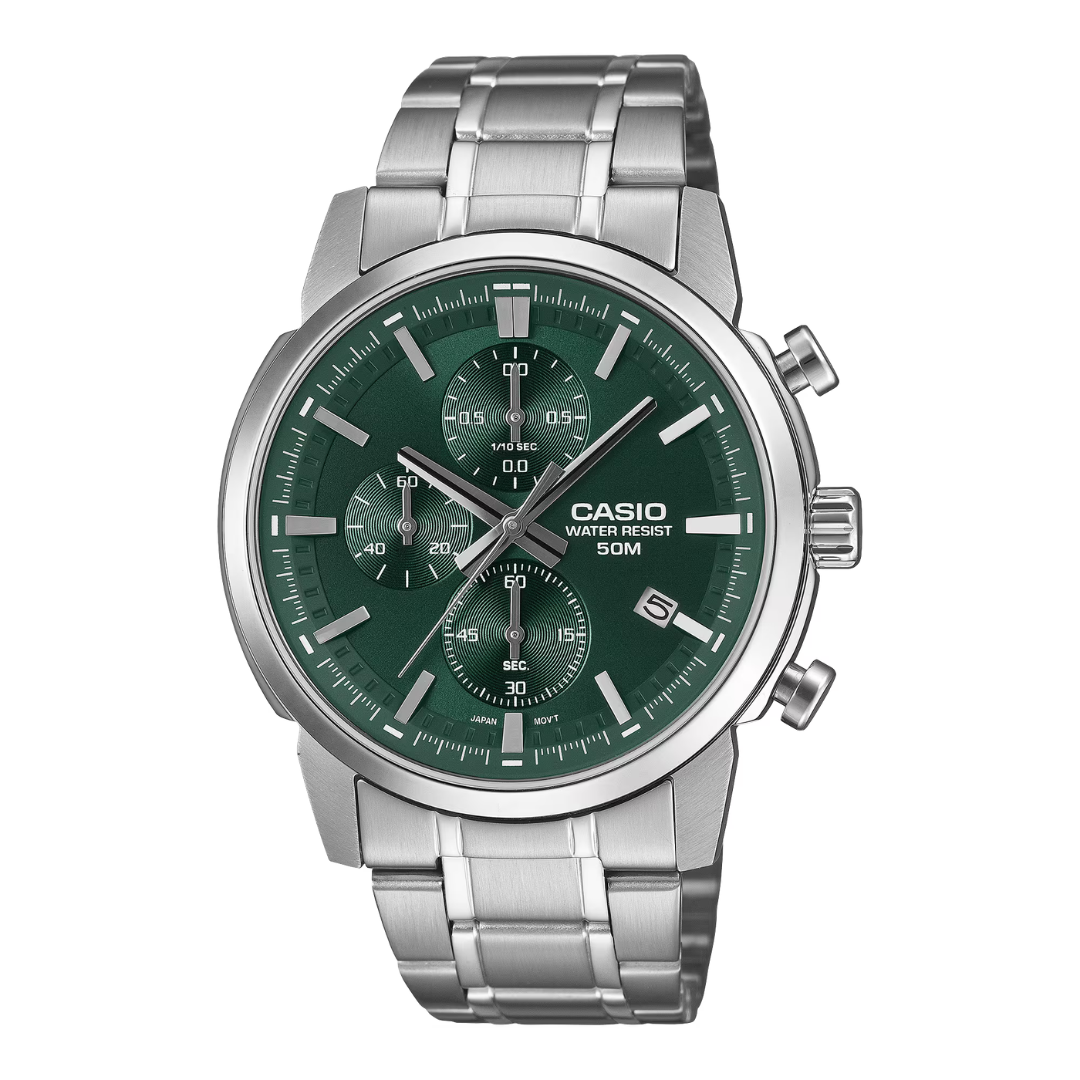 Casio MTP-E510D-3AV Men’s Chronograph Analog Watch