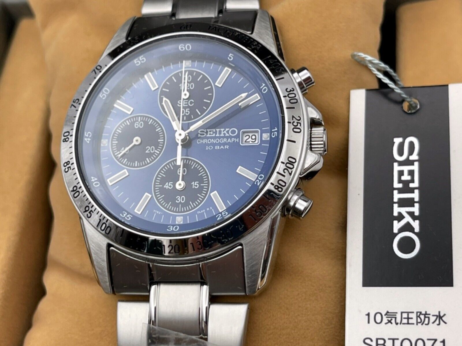 Seiko SBTQ071 JDM Spirit Series | 7T92 Quartz Chronograph | 100M Water Resistant - Image 3
