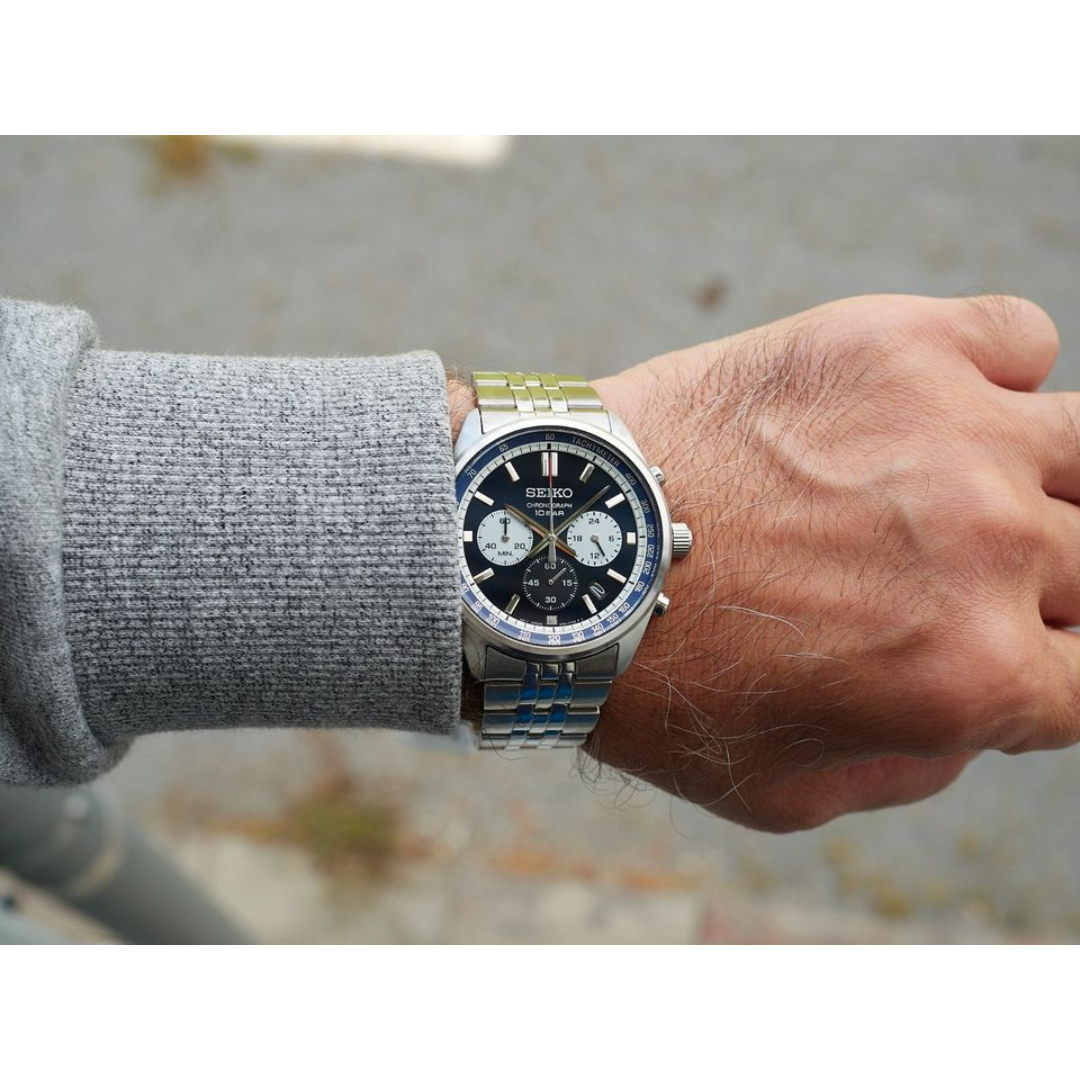 Seiko SSB427P1 Essentials Chronograph | 8T63 Quartz Movement | Tachymeter | 100M WR - Image 2