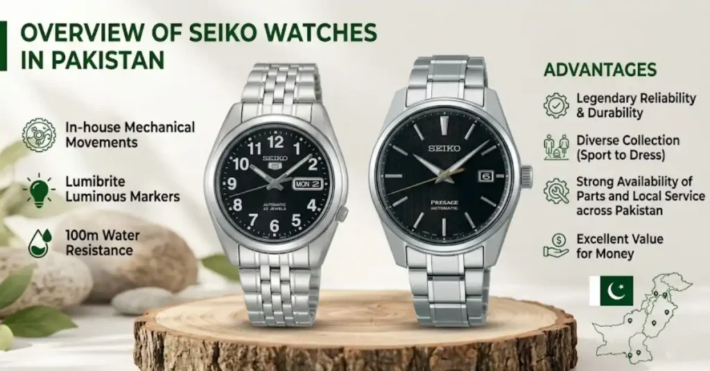 Seiko Watches in Pakistan