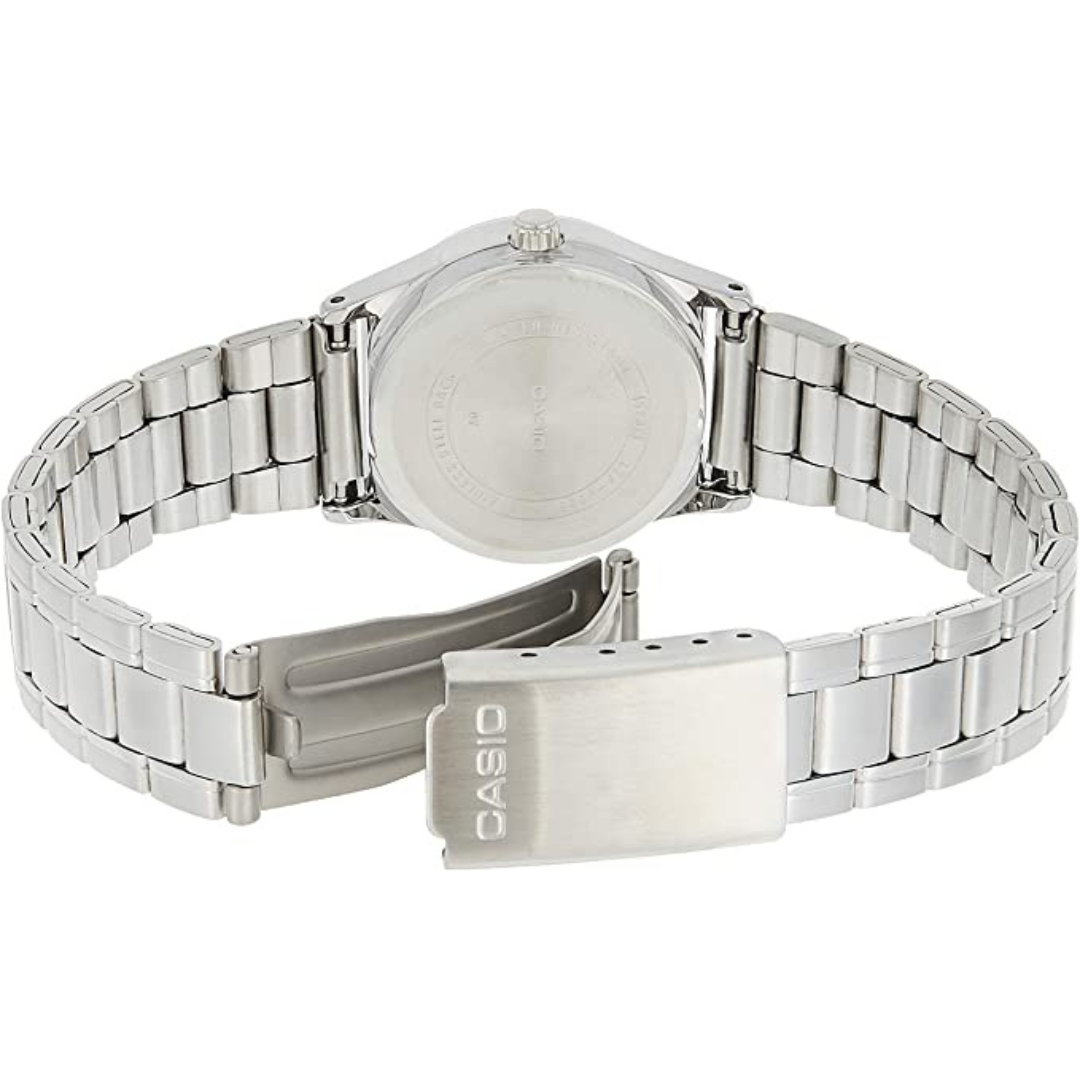 Casio LTP-V006D-2B Women’s Analog Watch – Stainless Steel Band – Blue Dial - Image 3