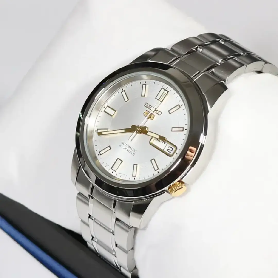 SEIKO 5 SNKK09J1 Automatic 21 Jewels Men Watch - Image 2
