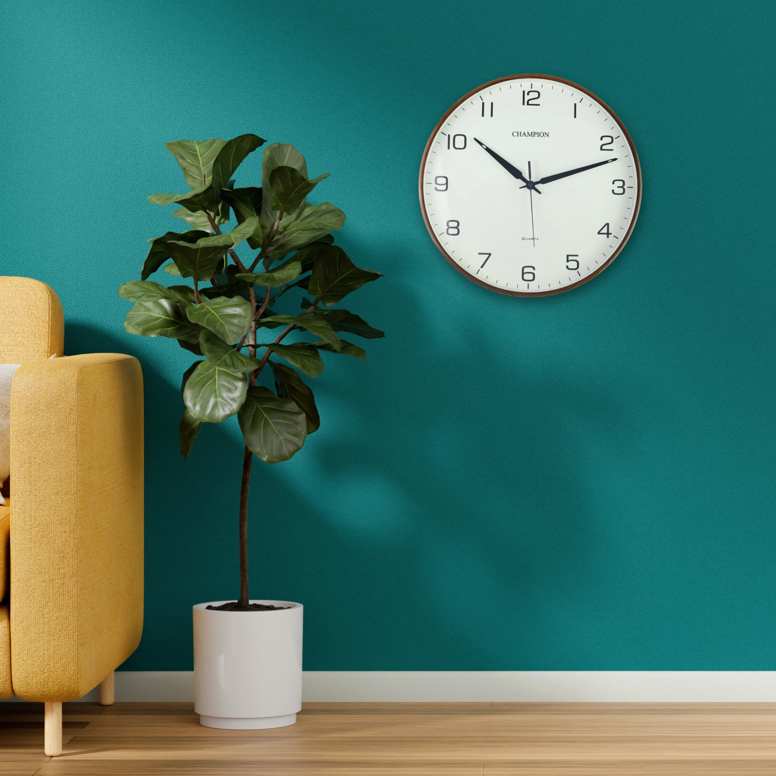 Champion Elegant Wall Clock for Home/Office Decor - Image 2