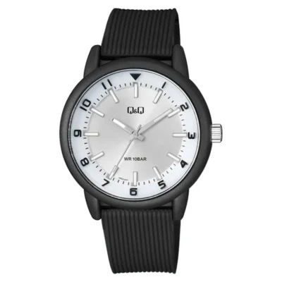 Q&Q VR52J011Y Waterproof Silicon Watch